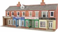 PO272 : Low Relief Shop Fronts - Red Brick - In Stock