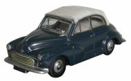 76MMC004 : Oxford - Morris Minor Convertible (Closed) - Trafalgar Blue/Pearl Grey - In Stock
