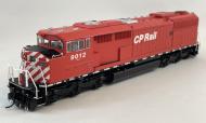 25010 : Bowser - GMD SD40-2F - CP Rail #9012 (Sill Dashes - Rectangle Porthole) DCC Sound - In Stock
