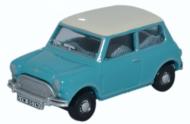 76MN008 : Oxford - Austin Mini - Surf Blue/Old English White - In Stock